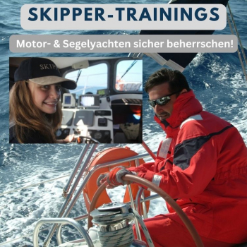 Bild zu Skippertrainings Motor- & Segelyachten.